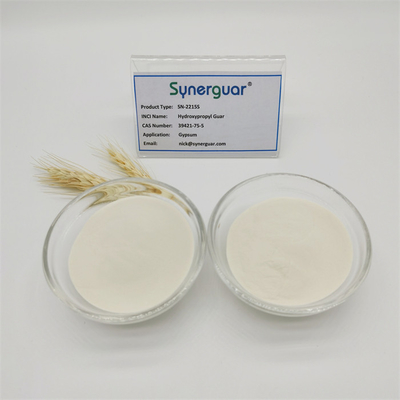 Basisches Hydroxypropyl-Guarkernmehl mit hoher Kostenleistung hat eine mittlere Viskosität und einen hohen Substitutionsgrad für Gips