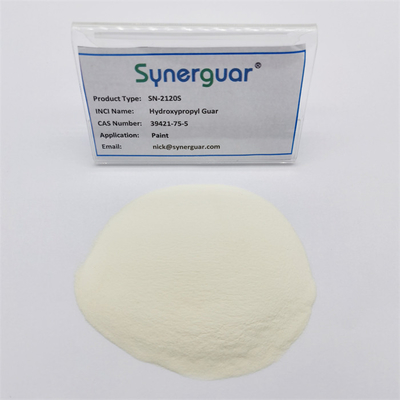 Basisches Hydroxypropyl-Guarkernmehl mit hoher Kostenleistung hat eine hohe Viskosität und einen hohen Substitutionsgrad für Farbe