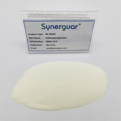 Überlegener Hydroxypropanol- Guar-Gummi mit hochwertigem hat mittlere Viskosität und hohe Transparenz für Hautpflege