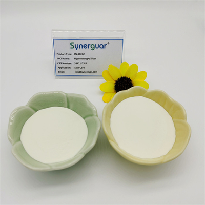 Überlegener Hydroxypropanol- Guar-Gummi mit hochwertigem hat mittlere Viskosität und hohe Transparenz für Hautpflege