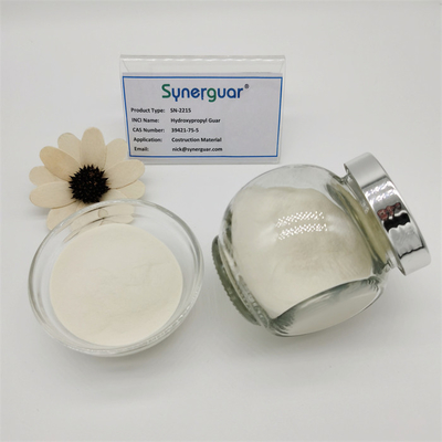 Kostengünstiges Hydroxypropyl-Guarkernmehl hat eine mittlere Viskosität und einen hohen Substitutionsgrad für Baumaterial