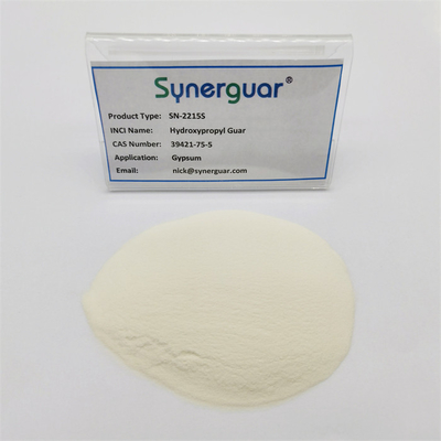 Basisches Hydroxypropyl-Guarkernmehl mit hoher Kostenleistung hat eine mittlere Viskosität und einen hohen Substitutionsgrad für Gips