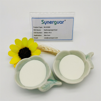 Überlegener Hydroxypropanol- Guar-Gummi mit hochwertigem hat mittlere Viskosität und hohe Transparenz für Hautpflege