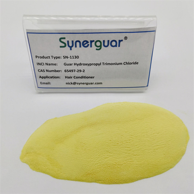 Niedrige Transparenz-Hydroxypropanol- Guar Hydroxypropyltrimonium-Hochviskositätschlorverbindungs-grundlegende Guar-Gummi-Pflegespülung