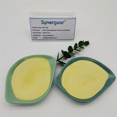 Niedrige Transparenz-Hydroxypropanol- Guar Hydroxypropyltrimonium-Hochviskositätschlorverbindungs-grundlegende Guar-Gummi-Pflegespülung