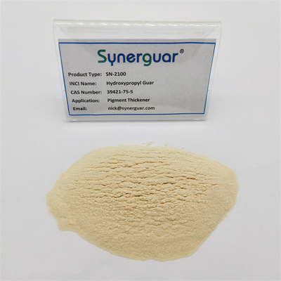 39421-75-5 Textildruckgummi weiß zum gelblichen Guar-Verdickungsmittel für Pigment