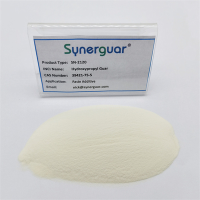 Selbsthydrat-Pasten-pulverisieren additives Guar-Guar niedrigen Transparenz-Gummi 412