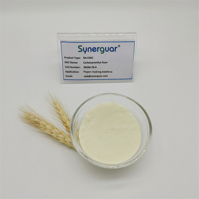 Grundlegendes Carboxymethyl Guar mit kostengünstiger mittlerer und niedriger Viskosität für nasse Festigkeitsmittel