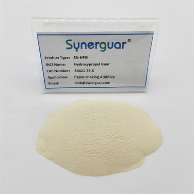 Hydroxypropyl-Guar von CAS-Nr. 39421-75-5 hat eine hohe Viskosität für Trockenfestigkeitsmittel